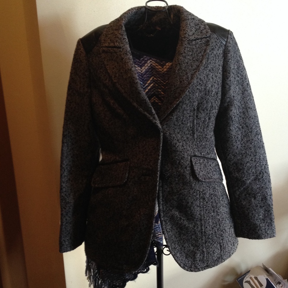 Wool blend Guess L.A. Boyfriend style Blazer